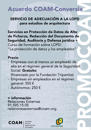 Acuerdo COAM-Conversia