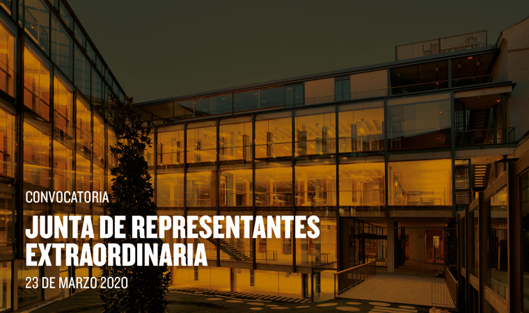 COAM - CONVOCATORIA JUNTA DE REPRESENTANTES EXTRAORDINARIA ...