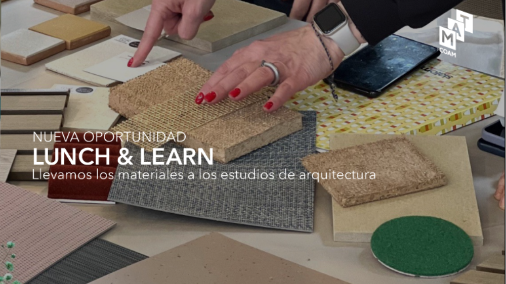 "Lunch & Learn", nuevo servicio de MATCOAM para los colegiados - COAM
