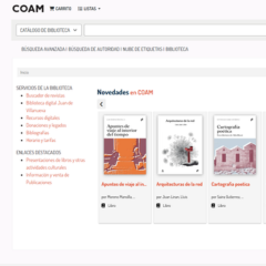 Implantación del nuevo sistema de gestión bibliotecaria del COAM