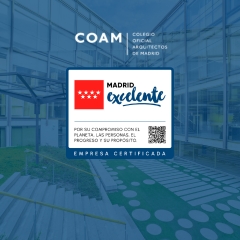 El COAM obtiene el sello Madrid Excelente por su compromiso con la calidad y su contribución al desarrollo y bienestar de la sociedad