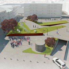 05 - PLAZA DE LOS MISTERIOS, CIUDAD LINEAL - HILVANAR EN VERDE