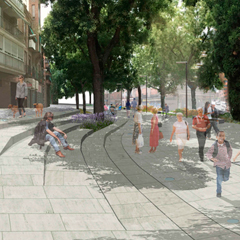 06 - PLAZA DE LA EMPERATRIZ, CARABANCHEL - PLAZAS HERMANAS