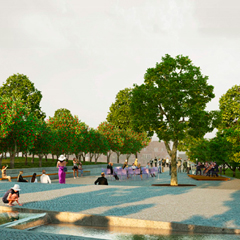 06 - PLAZA DE LA DUQUESA DE OSUNA - VEGETAL Y URBANO