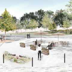 11 - PLAZA DE LA DUQUESA DE OSUNA - LOCUS AMOENUS