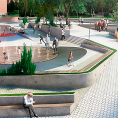 16 - PLAZA DE PUERTO CANFRANC, VALLECAS - V(A)LLE DE VALLECAS