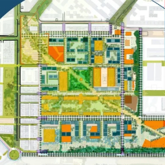 ‘Calle Larga’, propuesta ganadora para el nuevo barrio de La Aviación de Getafe en un concurso internacional en el que ha colaborado el COAM